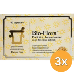 3x Pharma Nord Bio Flora (60 capsules)