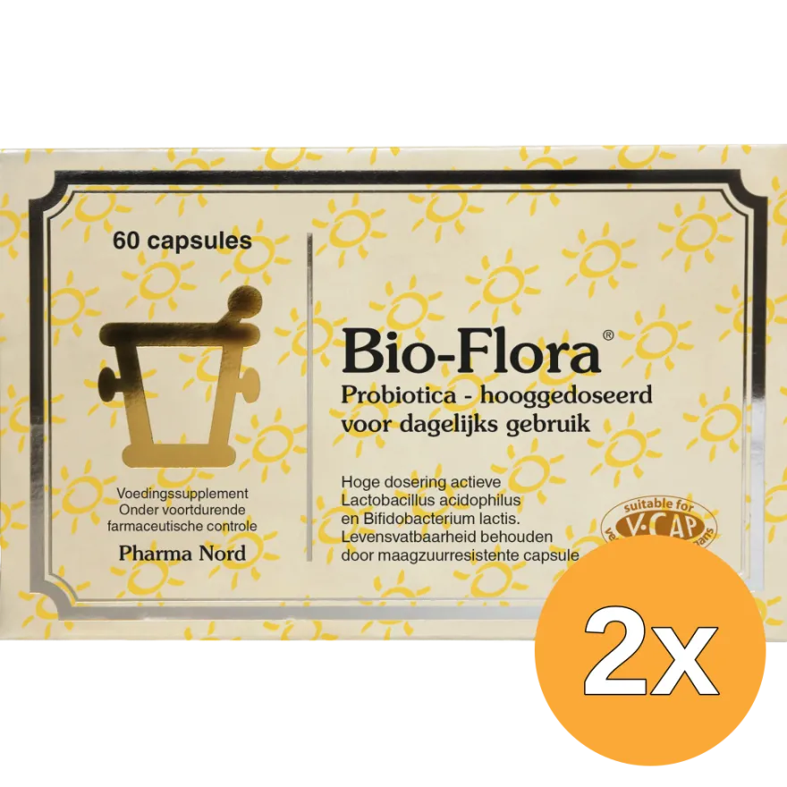 2x Pharma Nord Bio Flora (60 capsules)
