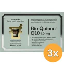 3x Pharma Nord Bio Quinon Q10 30mg (90 capsules)