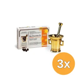 3x Pharma Nord Bio-Vitamine D3 3000IE D Pearls (80 capsules)