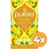 4x Pukka Lemon Ginger & A Touch Of Manuka Honey Bio (20 zakjes)