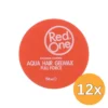 12x Red One Haarwax Aqua Orange (150 ml)