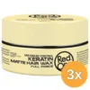 3x Red One Hairwax Keratin Matte (150 ml)