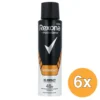 6x Rexona Workout Hi-impact Deodorant Spray (150 ml)