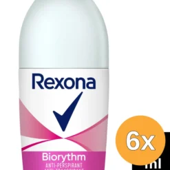 6x Rexona W Roll-On Biorythm (50 ml)