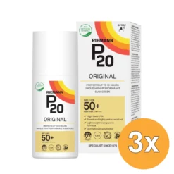 3x Riemann P20 Original SPF50 Spray (175 ml)