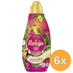 6x Robijn Vloeibaar Wasmiddel Klein Krachtig Tropical () (665 ml)