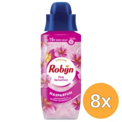 8x Robijn Wasparfum Pink Sensation (342 ml)