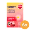 6x Roter Cranberry Vitamine C & Echinacea (30 Tabletten)