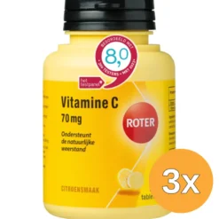 3x Roter Vitamine C 70 mg kauwtablet (400 tabletten)