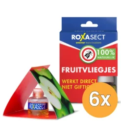 6x Roxasect Fruitvliegjes (1 stuk)