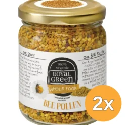 2x Royal Green Bee pollen bio (120 gr)