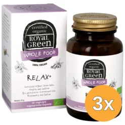 3x Royal Green Relax (60 vega capsules)