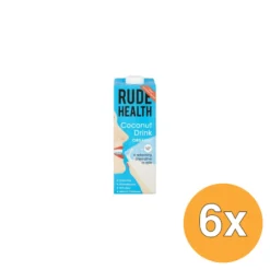 6x Rude Health Kokosdrank Bio (1000 ml)