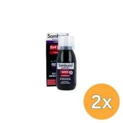 2x Sambucol Vlierbessensiroop for kids (120 ml)