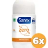 6x Sanex Deoroller Zero% Sensitive (6 x 50 ml)