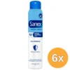 6x Sanex Deospray Dermo Extra Control 72H (6 x 200 ml)