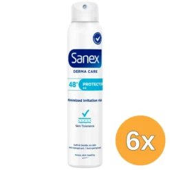 6x Sanex Deospray Dermo Protector (6 x 200 ml)