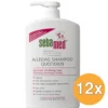 12x Sebamed Alledag Shampoo Pomp (1000 ml)