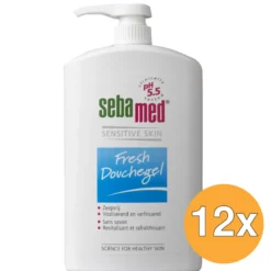 12x Sebamed Douchegel pomp (1000 ml)