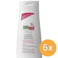 6x Sebamed Iedere dag shampoo (400 ml)