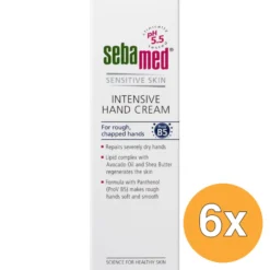6x Sebamed Intensieve handcreme (75 ml)