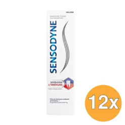 12x Sensodyne Gevoeligheid & Tandvlees Tandpasta voor Gevoelige Tanden (75 ml)