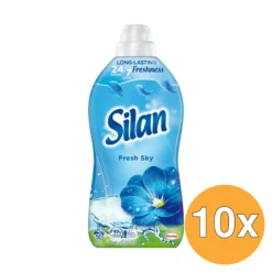 10x Silan Wasverzachter Fresh Sky (1100 ml)