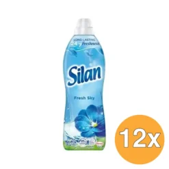 12x Silan Wasverzachter Fresh Sky (880 ml)