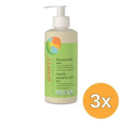 3x Sonett Afwasmiddel Lemon Bio (300 ml)