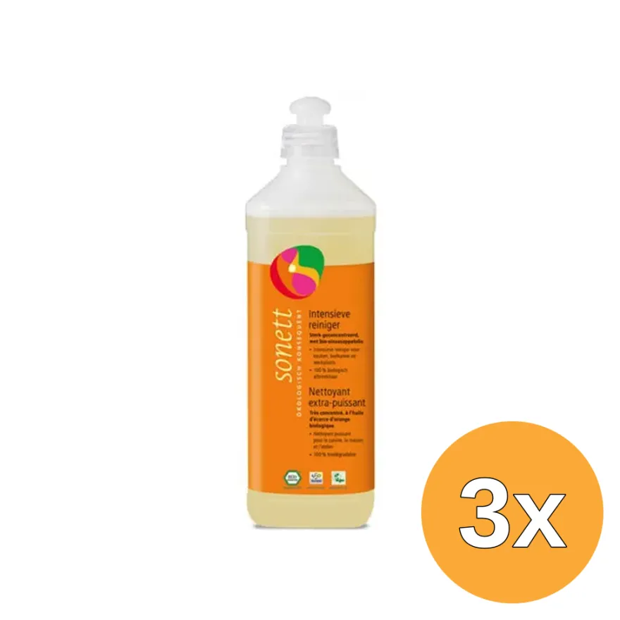 3x Sonett Intensief reiniger (500 ml)