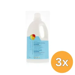 3x Sonett Wasmiddel Vloeibaar Sensitief (2000 ml)