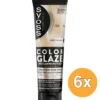 6x Syoss Color Glaze Platinum (130 ml)