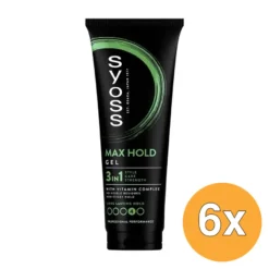 6x Syoss Gel Max Hold (250 ml)