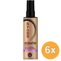 6x Syoss Keratinespray Heat (200 ml)