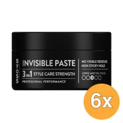 6x Syoss Paste Invisible Hold (100 ml)