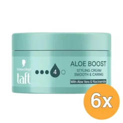 6x Taft Cream Aloe (100 ml)