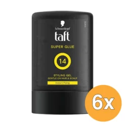 6x Taft Super Glue Tottle (300 ml)