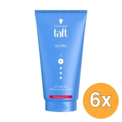 6x Taft Ultra Styling Gel (150 ml)