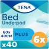6x Tena Bed plus 60 x 40 (40 stuks)