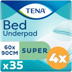 4x Tena Bed super 60 x 90 (35 stuks)