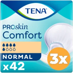 3x Tena Comfort breathable normal (42 stuks)