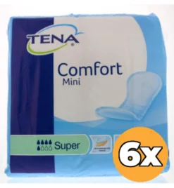 6x Tena Comfort mini super (30 stuks)