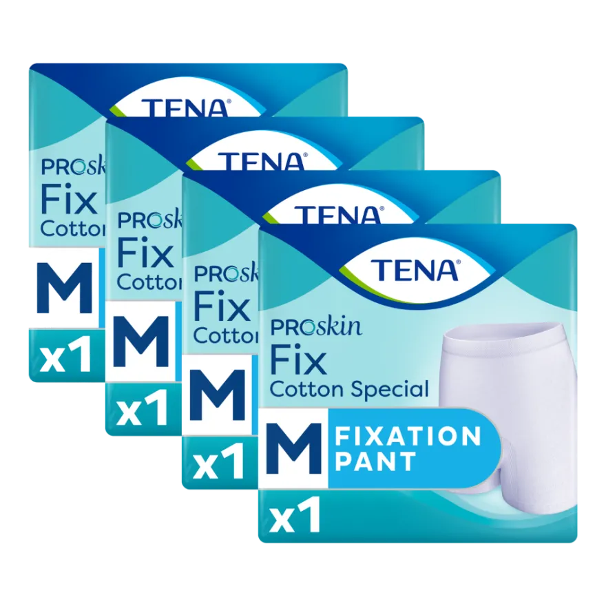 4x Tena Fix cotton special maat M (1 stuk)