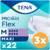 3x Tena Flex maxi maat M (22 stuks)