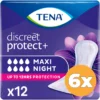 6x Tena Lady discreet maxi night (12 stuks)