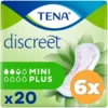 6x Tena Mini Discreet plus (20 stuks)