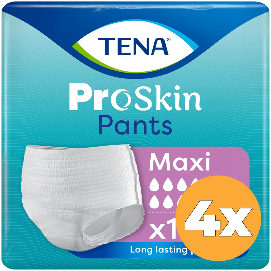 4x Tena Pants Maxi ProSkin Small (10 stuks)