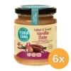 6x Terrasana Amandelpasta Salted & Sweet Vanille Dadel (250 gr)