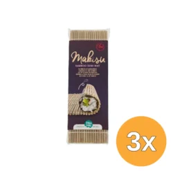 3x Terrasana Bamboe Sushi Matje (1 stuk)